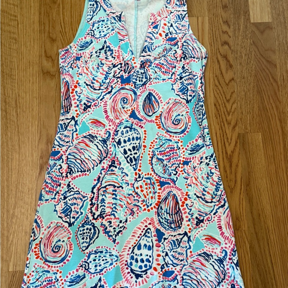 Lilly Pulitzer Sleeveless Shell Print Dress